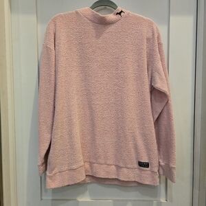 Victoria's Secret Pink Terrycloth Sweatshirt